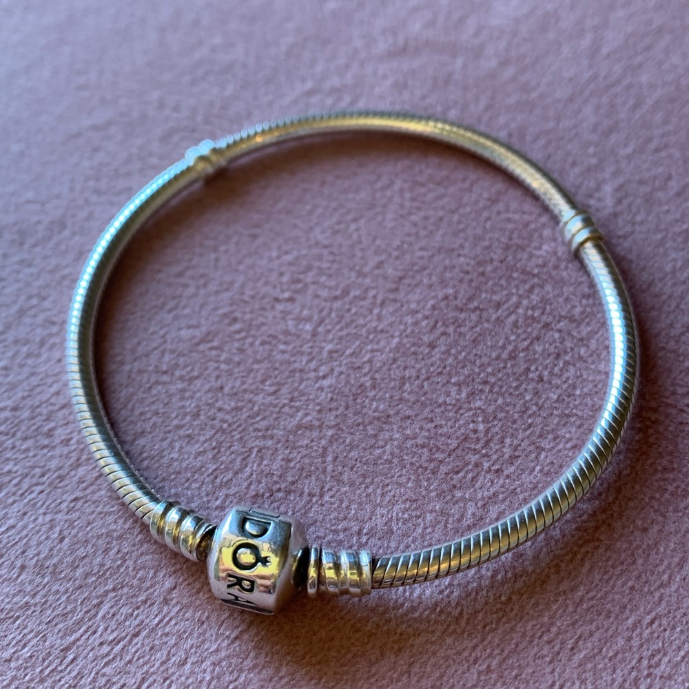 Pandora Moments Snake Chain Bracelet 7.5 inches